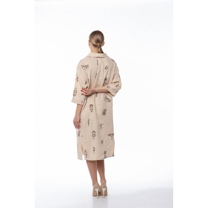 Karoo linen oversize dress