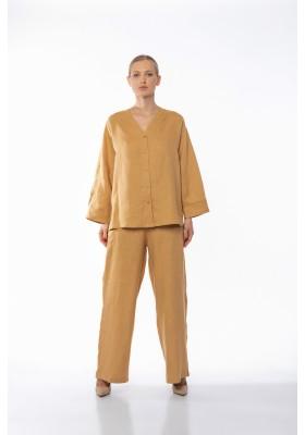 Sahara oversize linen shirt