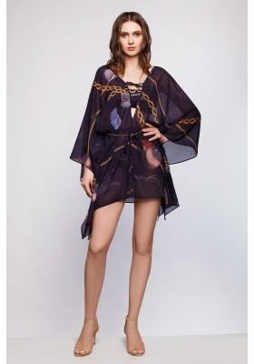 Ula blue beach tunic