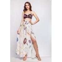 Ursula white beach skirt