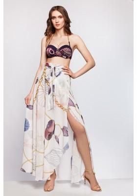 Ursula white beach skirt