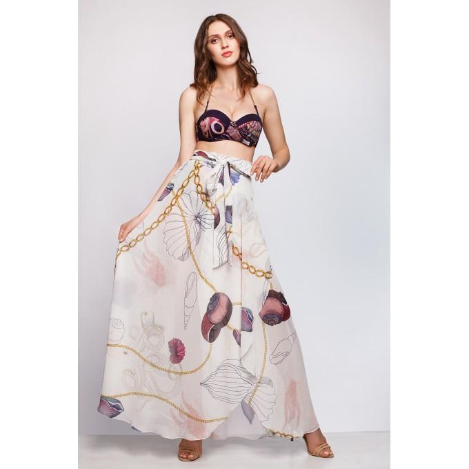 Ursula white beach skirt