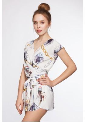 Bermuda white Beach shorts