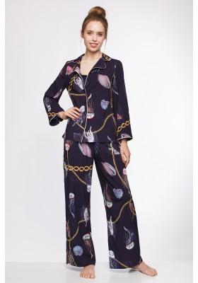 Caribou blue Beach shirt