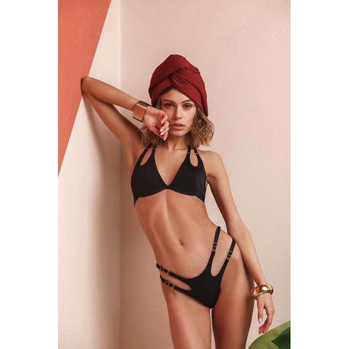 Mamba black cutout bikini