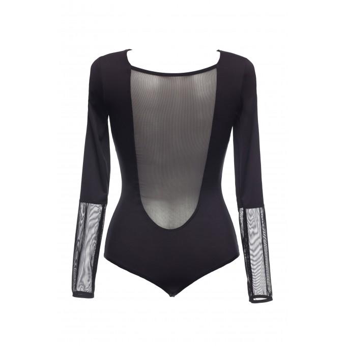 Danaya bodysuit with sheer back