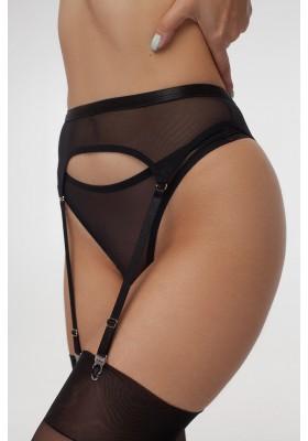 Freelove black mesh thong