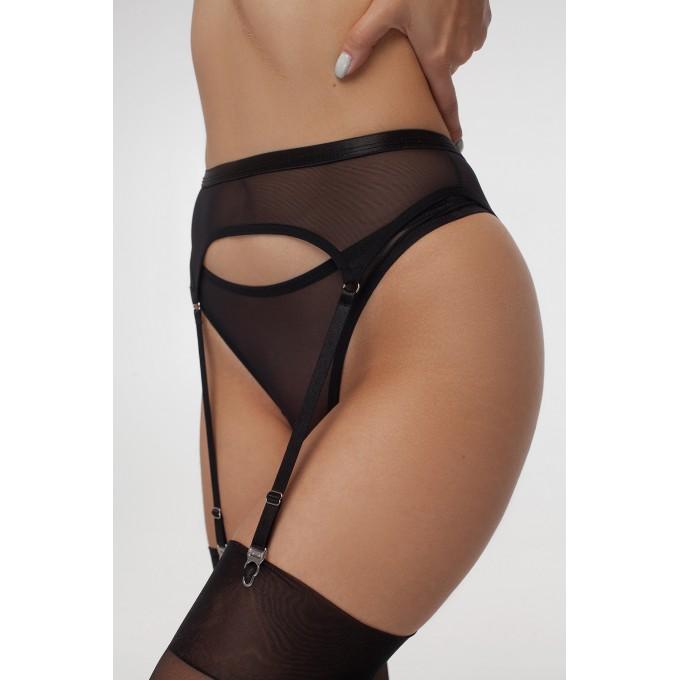 Freelove black mesh thong