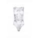 Mesh bodysuit with print