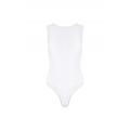 White sheer mesh bodysuit