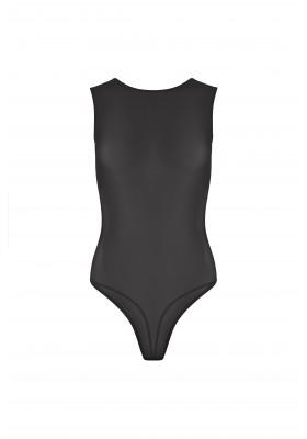 Black mesh bodysuit
