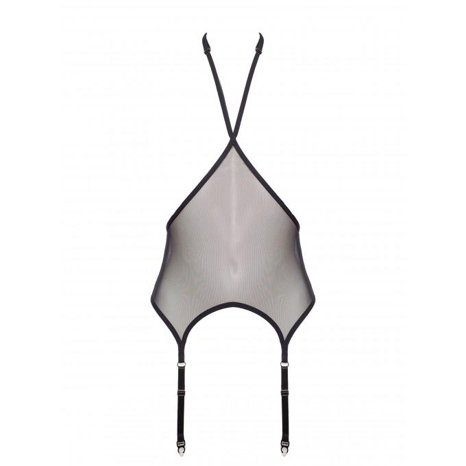 Fetish sexy mesh garter belt