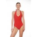 Sunseeker red one piece swimwear