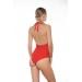 Sunseeker red one piece swimwear