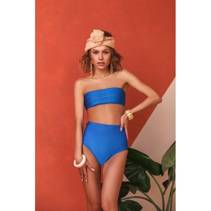 Ola bandeau high waisted bikini