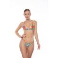 Malaika textured printed bikini