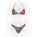 Malaika textured printed bikini