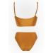 Keisha Gold textured bikini