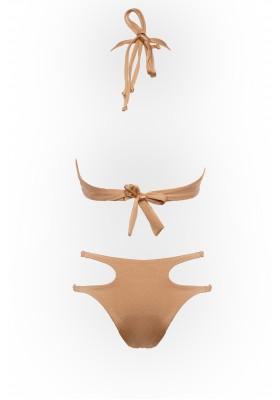 Mamba gold cutout bikini