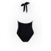 Sunseeker black one piece swimwear