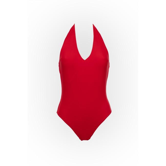 Sunseeker red one piece swimwear