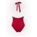 Sunseeker red one piece swimwear